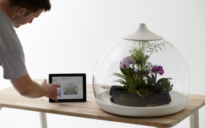 verzorg planten met IPad