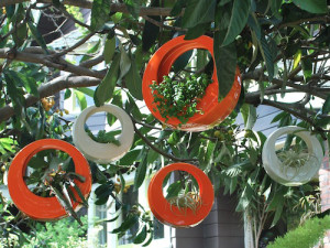 circle pot hangende bloempot